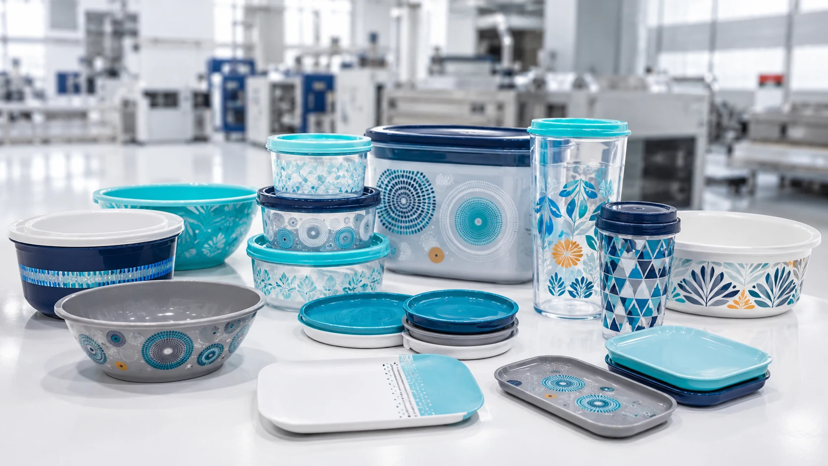 Menaje plástico y productos personalizados con decoracion IML