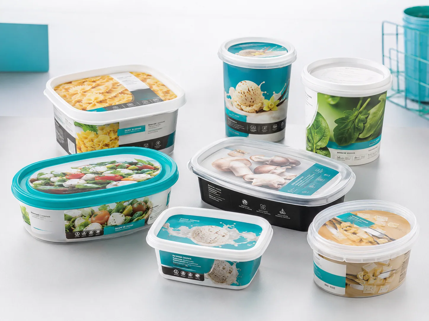 Etiquetas IML para envases de alimentación